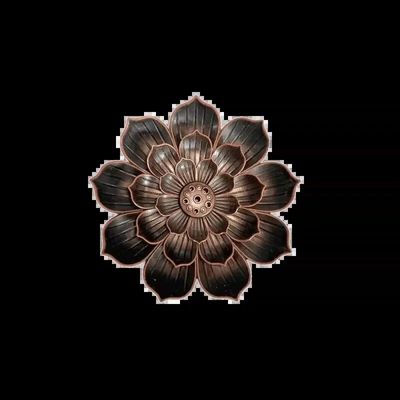 Scents - Metal Incense Holder Large Lotus Flower 8.5 cm - ARABESK