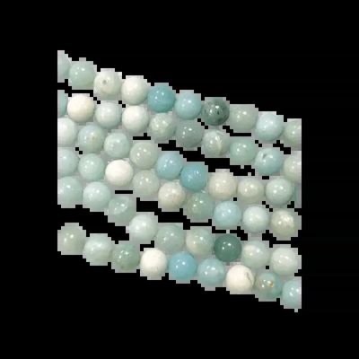 Bijoux - Amazonite Chine perles 4mm sur fil 40cm - ARABESK