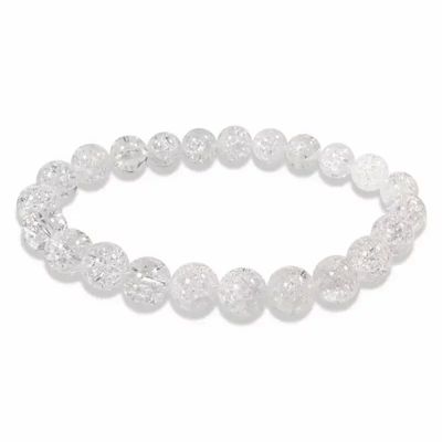 Bracelets - Bracelet Cristal de Roche Crack A perles 8mm - ARABESK