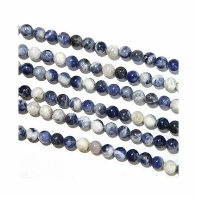 Bijoux - Sodalite perles 8mm sur fil 40cm - ARABESK