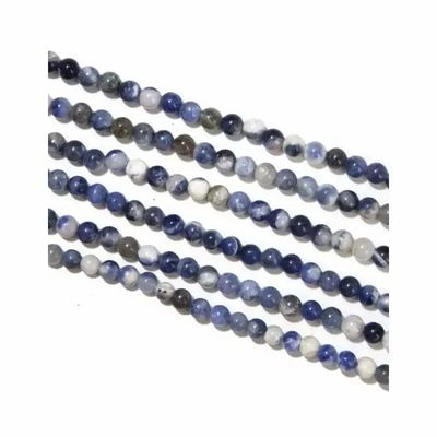 Jewelry - Sodalite beads 4mm on 40cm wire - ARABESK