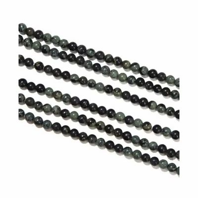 Bijoux - Jaspe Kambaba perles 4mm sur fil 40cm - ARABESK