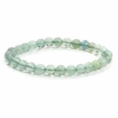 Bracelets - Bracelet Fluorite Verte A perles 6mm - ARABESK