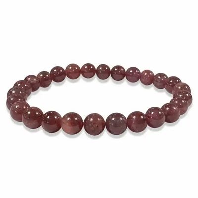 Bracelets - Bracelet Rubis AA perles 7-8mm - ARABESK