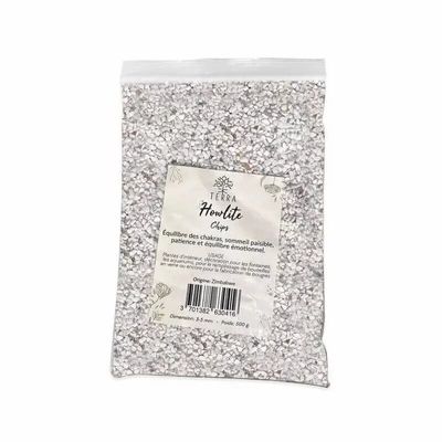 Bijoux - Howlite A Chips de pierres naturelles 1-4mm 500g - ARABESK
