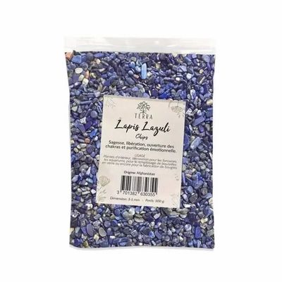 Jewelry - Lapis Lazuli A+ Natural stone chips 3-5mm 500g - ARABESK
