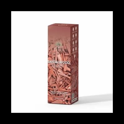 Scents - TERRA Sandalwood incense without charcoal 12grs - ARABESK