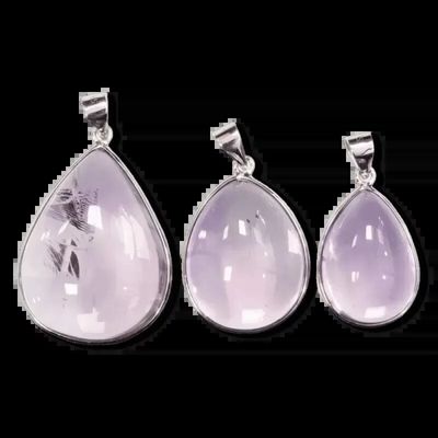 Bijoux - Pendentif Argent 925 Amethyste AAA 3 pièces 15.71g - ARABESK