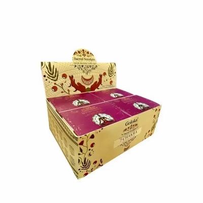 Scents - Goloka charcoal pellet with Seven Chakras resin - ARABESK