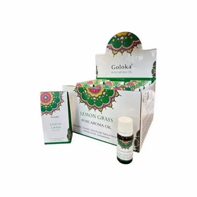 Scents - Goloka Lemon Grass Fragrance Oil 10mL x 12 - ARABESK