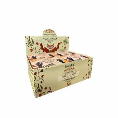Senteurs - Goloka pastille charbon avec résine PALO SANTO - ARABESK
