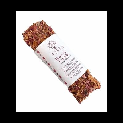 Senteurs - Sauge Blanche & Rose de Castille Fagot 25-30gr 10cm - ARABESK