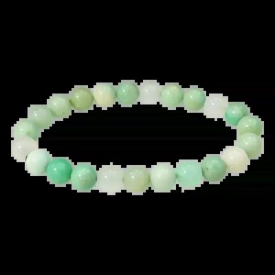 Bracelets - Bracelet Chrysoprase AA+ perles 8-8.5mm - ARABESK