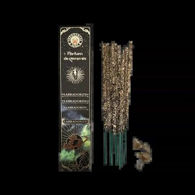 Senteurs - Encens Fragrances & Sens Parfum de Gemmes Labradorite Smudge Stick 20g - ARABESK