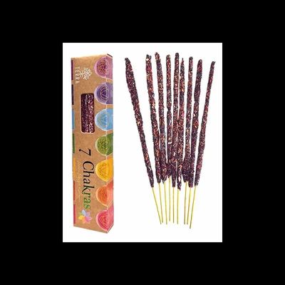 Scents - Terra 7 Chakras Incense Smudge Stick 20g - ARABESK