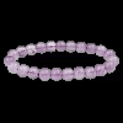 Bracelets - Bracelet Amethyste Lavande A perles 8mm - ARABESK