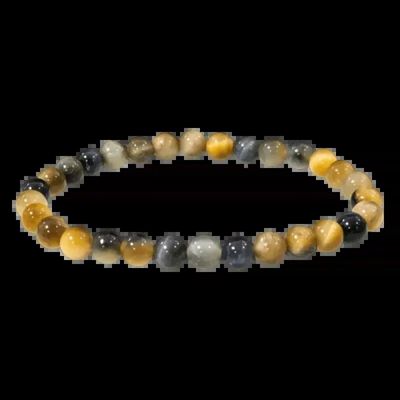 Bracelets - Golden Tiger Eye A beads 6mm - ARABESK