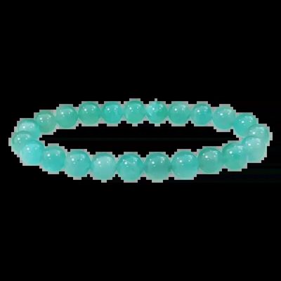 Bracelets - Amazonite Bracelet USA AA+ Beads 8mm - ARABESK