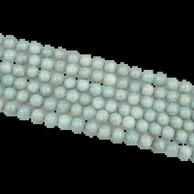 Bijoux - Amazonite Pérou A perles 6mm sur fil 40cm - ARABESK