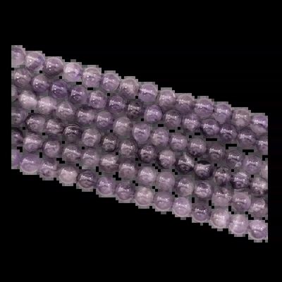 Jewelry - Amethyst beads 5.5-6.5mm on 40cm wire - ARABESK