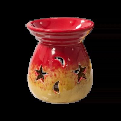 Scents - Red Gradient Ceramic Oil Burner 8.5cm - ARABESK