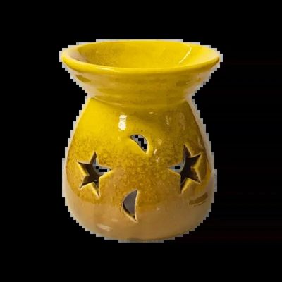Scents - Yellow Gradient Ceramic Oil Burner 8.5cm - ARABESK