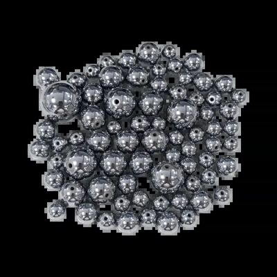 Bijoux - Paquet de Perles Rondes en Terahertz 6mm à 14mm - ARABESK