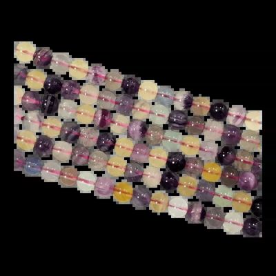 Bijoux - Fluorite AA perles 7mm sur fil 40cm - ARABESK