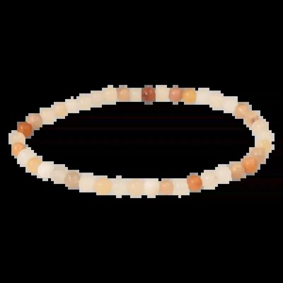 Bracelets - Bracelet Aventurine Pêche A perles 4mm - ARABESK