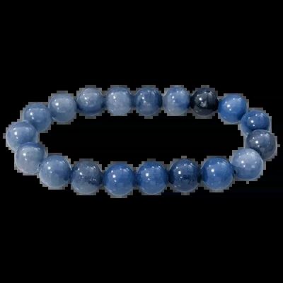 Bracelets - Blue Aventurine Bracelet A beads 10mm - ARABESK