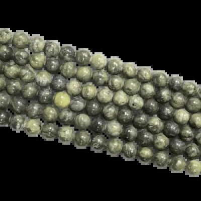 Jewelry - Jade Nephrite A beads 10mm on 40cm wire - ARABESK