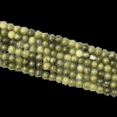 Bijoux - Jade Nephrite A perles 4mm sur fil 40cm - ARABESK
