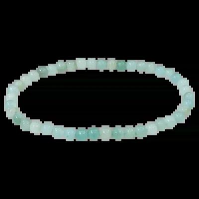 Bracelets - Amazonite Brazil Bracelet A beads 4mm - ARABESK