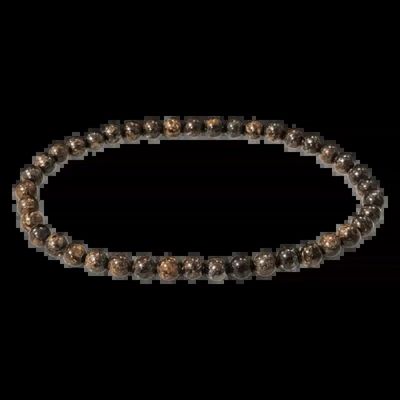 Bracelets - Bronzite bracelet beads 4mm - ARABESK