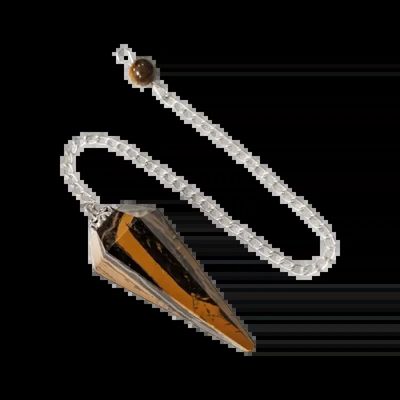 Bijoux - Pendule Oeil de Fer Conique 6 faces - ARABESK