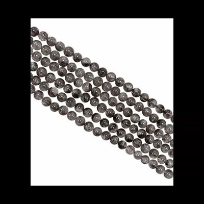 Jewelry - Herkimer Crystal A round beads 5.5-6.5mm on 40cm wire - ARABESK
