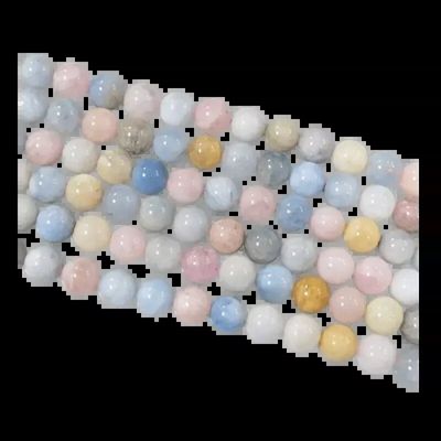 Bijoux - Béryls A perles 10mm sur fil 40cm - ARABESK