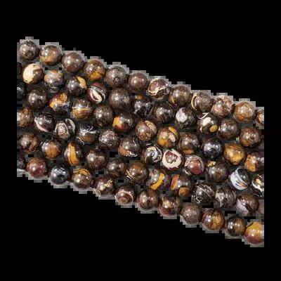 Jewelry - Boulder Opal AA beads 6-7mm on 40cm strand - ARABESK