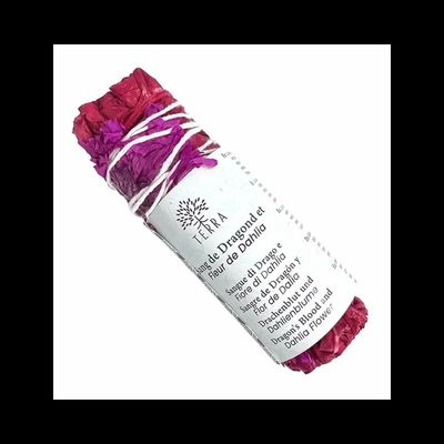 Scents - White Sage Dragon's Blood and Dahlia Flowers Bundle 25-30g 10cm - ARABESK