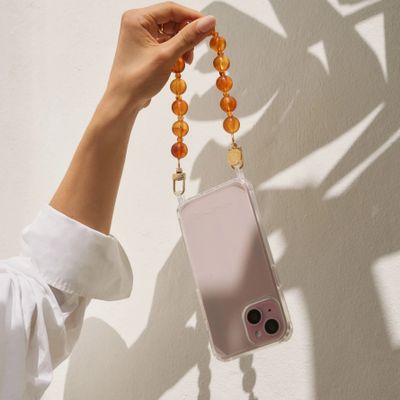 Gifts - Juniper Short PHONE STRAP BRN - FOLIE À TROIS