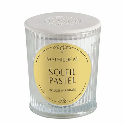 Bougies - Bougie parfumée Les Intemporelles 145 g - Soleil Pastel - MATHILDE M.