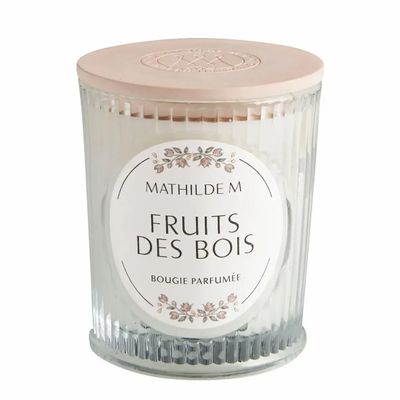 Bougies - Bougie parfumée Les Intemporelles en Fleurs 145 g - Fruits des Bois - MATHILDE M.