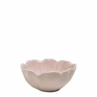 Bowls - Tulip bowl in light pink stoneware 11.5 x 5 cm - MATHILDE M.