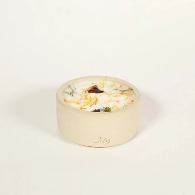 Décorations florales - Bougie grès - Fleur d'oranger (200G) - MAISON SÉJOUR