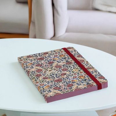 Papeterie bureau - Carnet W.Morris - Rosé - JAVIER SA