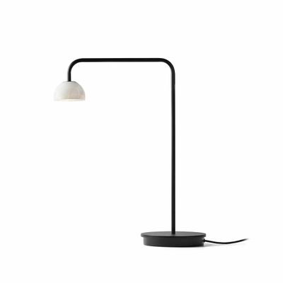 Table lamps - ABSIDIOLA table lamp with long arm in alabaster or ceramic - LUXCAMBRA