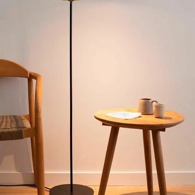 Lampadaires - ABSIDIOLA lampadaire mini abat-jour de 10cm en albâtre ou céramique - LUXCAMBRA