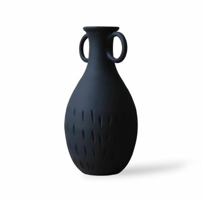 Vases - Arcila Vase - Matt Black - MAISON MARMOL