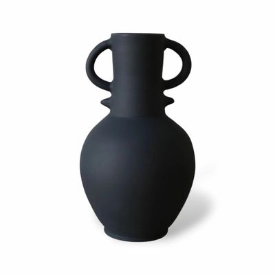Vases - Zilil Vase - Matt Black - MAISON MARMOL
