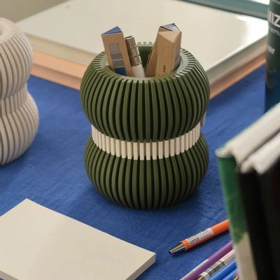 Organizer - DESK ORGANIZER - TRIS PEN HOLDER - MENDELEK STUDIO